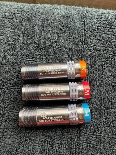 Briley Titanium Extended Choke Tubes (12 GaFor Zoli) - Image 1 of 2