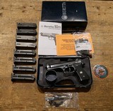 Beretta M9 Commercial 9mm Wilson Combat Upgraded w/ 8 Mags - 1 of 23