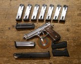 Beretta 92FS INOX 9mm w/ Lots of Mags! - 1 of 22