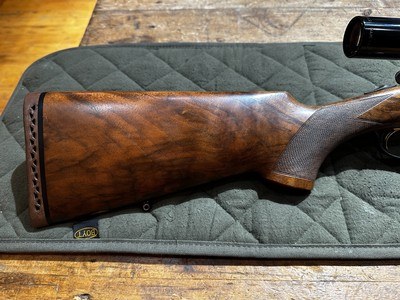 Beretta Express Rifle 689 EELL Cambered in 9.3 x 74R with Burris 4X Fullfield - Image 3 of 15