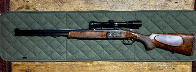 Beretta Express Rifle 689 EELL Cambered in 9.3 x 74R with Burris 4X Fullfield - Image 2 of 15