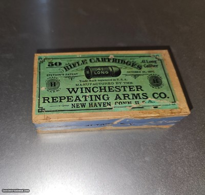 Winchester 41. Long sealed box 50ct