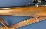 Fine Steyr Mannlicher Model 1952 .270 Rifle w/German Pecar 3x7 scope - 13 of 13