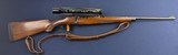 Fine Steyr Mannlicher Model 1952 .270 Rifle w/German Pecar 3x7 scope