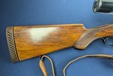 Fine Steyr Mannlicher Model 1952 .270 Rifle w/German Pecar 3x7 scope - 2 of 13