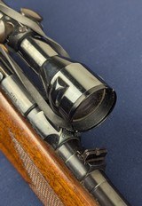 Fine Steyr Mannlicher Model 1952 .270 Rifle w/German Pecar 3x7 scope - 8 of 13