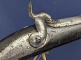 Fine French Pre-CW 1837 Dated Navy Pistol Military Pistol W/ Belt Hook and Anchor - 5 of 12