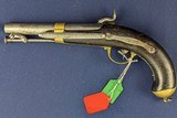 Fine French Pre-CW 1837 Dated Navy Pistol Military Pistol W/ Belt Hook and Anchor - 8 of 12