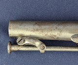 Fine French Pre-CW 1837 Dated Navy Pistol Military Pistol W/ Belt Hook and Anchor - 10 of 12