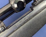Fine SCARCE LEFT HANDED Weatherby MK V .340 Magnum Rifle Leupold Scope - 7 of 19