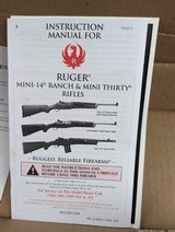 New In Box Ruger Mini-14 Ranch Rifle .556 Nato w/Bonus RCA Membership - 1 of 5