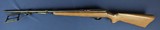 Unusual German Anschutz Zephyr .22 SHOT Rifle w/Clay Pigeon Thrower Attachment - 11 of 19