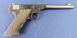 Early Vintage 1938 Scarce Hi Standard .22 Target Pistol