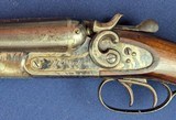 Early Vintage SXS 12 GA Hammer Shotgun by N.R. Davis & Co. SN 49! - 13 of 20