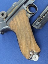 Rare Erfurt 1912 P.08 Police Luger 2 Matching Magazines. - 4 of 20