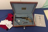 Superb U.S. Historical Society Robert E. Lee Commemorative Colt 1815 Navy Revolver - 1 of 20