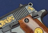 Superb Low SN Colt Govt. Model .380 Auto Pistol w/Deluxe Gold Highlights - 14 of 17