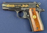 Superb Low SN Colt Govt. Model .380 Auto Pistol w/Deluxe Gold Highlights - 10 of 17