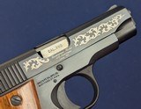 Unfired Low SN Colt Govt. Model .380 Auto Pistol w/Deluxe Silver Highlights - 8 of 17