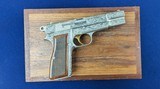 Superb Early T Series Engraved Browning High Power Pistol Deluxe Cased - 3 of 19