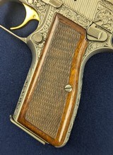 Superb Early T Series Engraved Browning High Power Pistol Deluxe Cased - 15 of 19