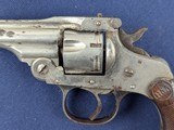 Vintage Hopkins & Allen Model 1901 .32 Revolver Scarce 6” Barrel - 6 of 10