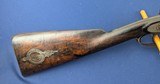 Attractive 19th Century Percussion 12 GA. SXS Damascus Shotgun - 2 of 20