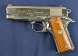 Superb 1986 Ltd. Edition Deluxe
Pair Colt Double Diamond Set Python/Officers Model Anniversary Pistols - 17 of 20