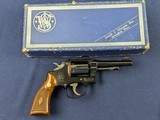 Superb Smith & Wesson .22 Scarce Variation Combat Masterpiece Revolver.