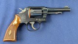 Superb Smith & Wesson .22 Scarce Variation Combat Masterpiece Revolver. - 3 of 18