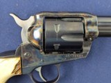 Fine Vintage Old Model Ruger .45 Revolver with Stag Grips - 3 of 19