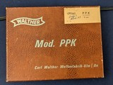 Near NIB Early Post WWII Walther PPK 9MM Auto Pistol - 3 of 11