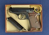 Near NIB Early Post WWII Walther PPK 9MM Auto Pistol - 1 of 11