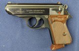Near NIB Early Post WWII Walther PPK 9MM Auto Pistol - 4 of 11
