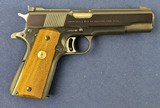 RARE Example 1st Post WWII Colt National Match .45 Auto Pistol - 1 of 14