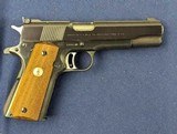 RARE Example 1st Post WWII Colt National Match .45 Auto Pistol - 14 of 14