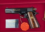UNFIRED Colt Delta Elite 1st Edition 10MM Pistol in DELUXE CASING 1st Production 2 Digit
SN of 500 - 20 of 20