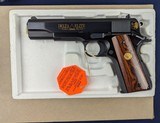 UNFIRED Colt Delta Elite 1st Edition 10MM Pistol in DELUXE CASING 1st Production 2 Digit
SN of 500 - 7 of 20
