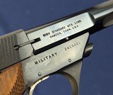 New Addition C. 1970s Hi Standard Supermatic Citation Military .22 Tgt. Pistol - 7 of 20