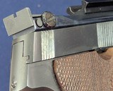 Excellent Hi Standard Victor .22 Target Pistol C. 1973 - 5 of 12