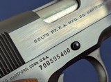 Fine Colt Series 70 Commander Model 1911 9MM Possible Employee Takehome Auto Pistol - 3 of 12