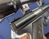Fine Ruger Mk I .22 Auto Pistol w/Bushnell Scope C. 1970s - 3 of 8