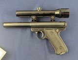 Fine Ruger Mk I .22 Auto Pistol w/Bushnell Scope C. 1970s - 8 of 8
