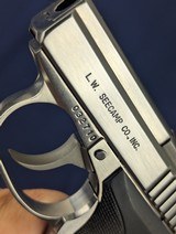 Original Milford, Connecticut Mfd. Early Seecamp LWS-32 Pistol - 5 of 7