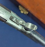 British 19th Century Engraved Center Hammer Percussion O/U Pistol - 7 of 12
