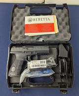 NIB Unfired Beretta APX 9MM Auto Pistol Connecticut Compliant - 1 of 9