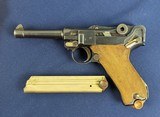 Excellent WWI 1918 Dated Erfurt P.08 Luger with 2 Matching Magazines! - 15 of 20