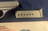 Near New Sigauer P230SL Stainless .380 Auto Pistol 1980-1990s - 3 of 12