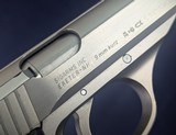 Near New Sigauer P230SL Stainless .380 Auto Pistol 1980-1990s - 5 of 12