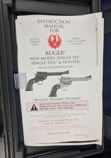 Stainless Ruger New Model Super Single Six .22LR/.22 Magnum Revolver New In Box - 3 of 7